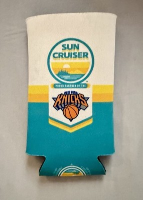 NY KNICKS SUN CRUISER KOOZIE MSG  BASKETBALL DRINK CAN COOLER VODKA ICED TEA
