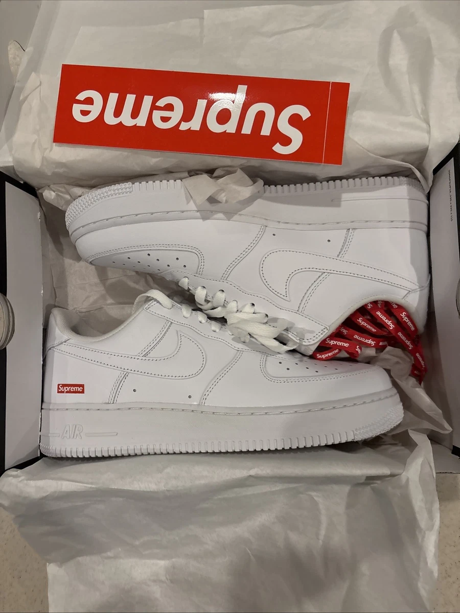 Las mejores ofertas en Nike Air Force 1 Supreme White | eBay