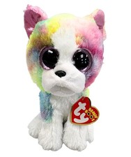 Ty Beanie Boos - Isla the Bulldog , Glitter Eyes, MWMT Stuffed Animal Toy