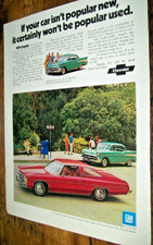 1974 Chevy Impala Mid-size-mag Car Ad -w 1957 Chevy Bel Air 1974 Chevy Impala Mid-size-mag Car Ad -w 1957 Chevy Bel Air