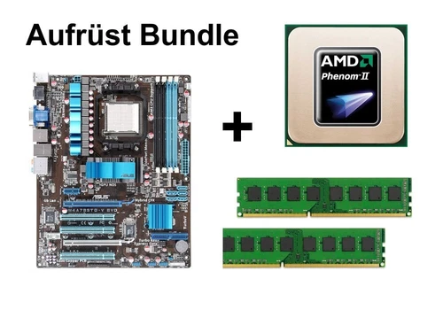 Aufrüst Bundle - ASUS M4A785TD-V EVO + Phenom II X3 720 + 4GB RAM #82965
