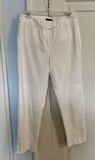 Talbots Heritage White Ankle Length Pants Size 6