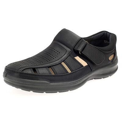 Herren Slipper Sandalen Halbschuhe Freizeitschuhe Sommer Kunstleder Schuhe 63028