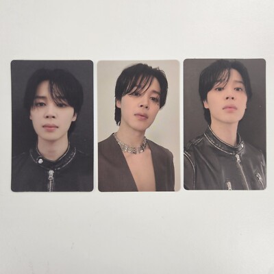 BTS JIMIN FACE Album OFFICIAL WEVERSE Ver POB PRE ORDER PHOTO CARD