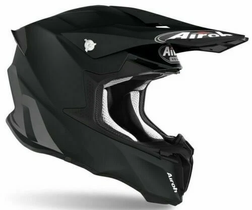 Caschi nero opaco per la guida di veicoli