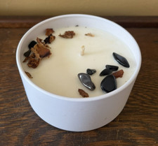Rosemary, Blood Orange Sage Soy Wax Candle - Pthalate Free - 6 oz