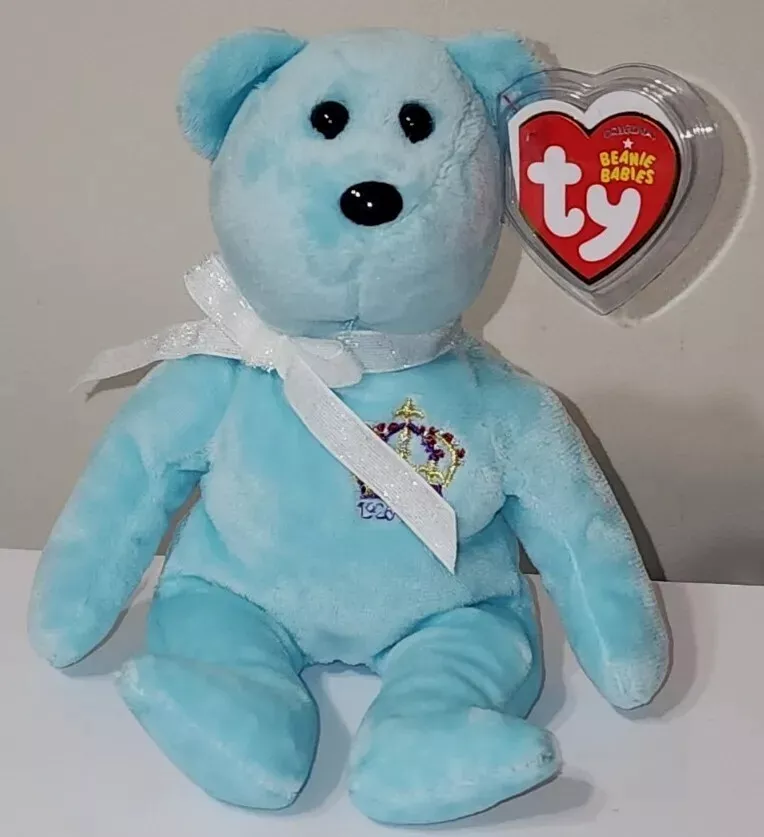 Ty Beanie Baby - Queen Elizabeth II the Bear (UK Exclusive: 2nd Version)  NEW | eBay