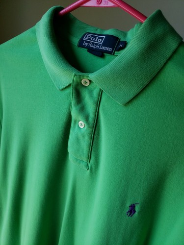 Mens Short Sleeve Polo Shirt Size 