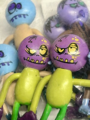 Dozen Bendable Zombies Favor Party Gift Bag Fillers Prize Prizes