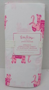 lilly pulitzer crib sheet