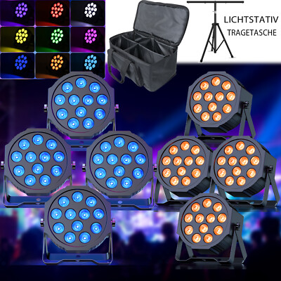 Akku 120W LED Par Strahler LED Par Scheinwerfer Bühnenlicht Partylicht RGBW DMX