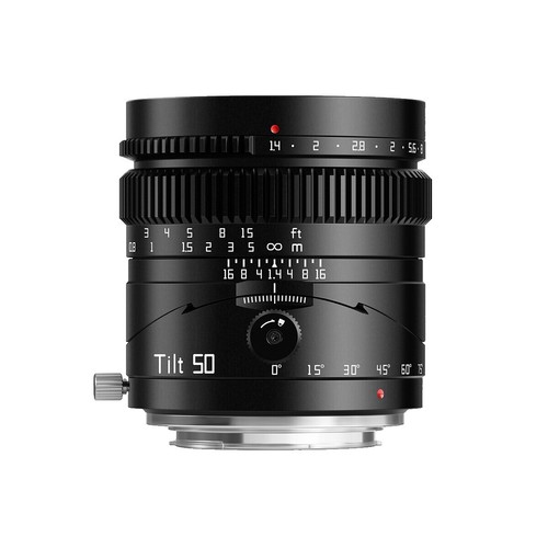 TTArtisan 50mm F1.4 Full Frame Tilt Lens for Sony E A7RII A9 a7c