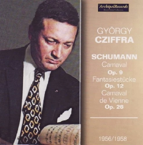 CZIFFRA / SCHUMANN - GYORGY CZIFFRA PLAYS SCHUMANN NEW CD - Picture 1 of 1