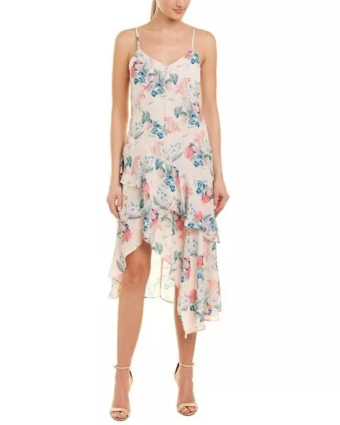 Parker ruffle top midi dress