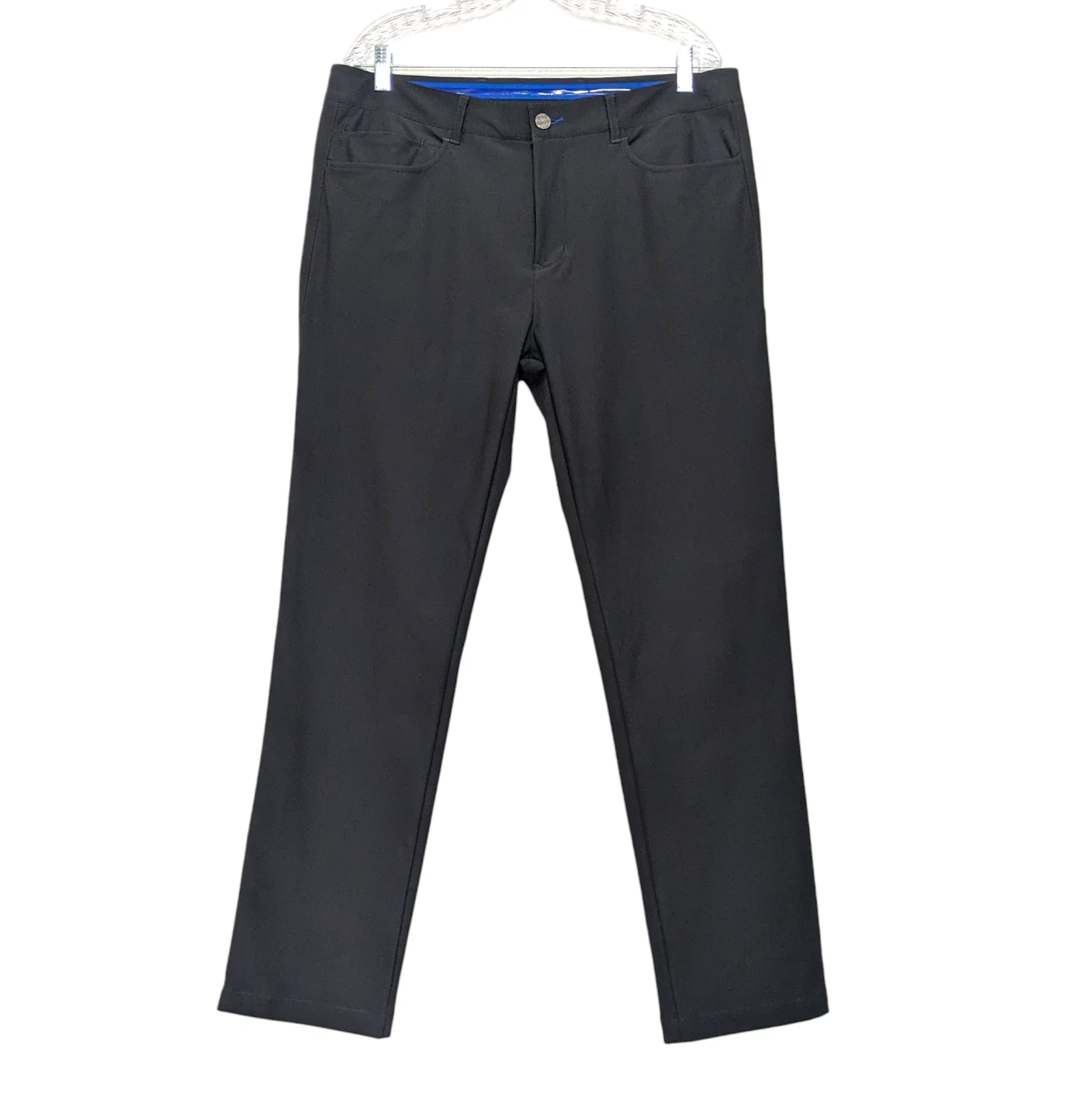 Twillory Performance Golf Stretch Pants Gray Tailored Fit Mens 36x32 (36x31) EUC