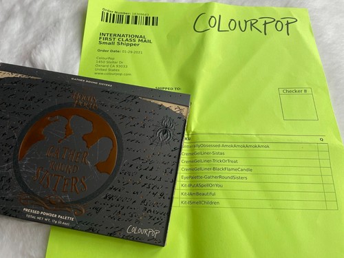 Genuine ColourPop Hocus Pocus I Smell Children Lux Lipstick & Lip Liner Lip Kit - Picture 11 of 11