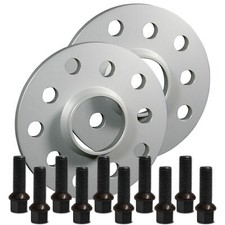 SCC Spurverbreiterung silver 20mm Set mit Schrauben schwarz 5x100 Audi A1 GB 18-