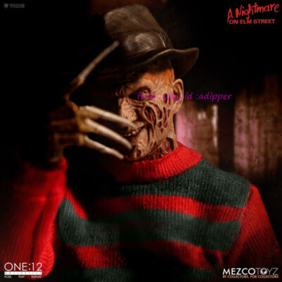 Perfect Mezco Toyz 1/12 Collectivea Nightmare On Elm Street Freddy