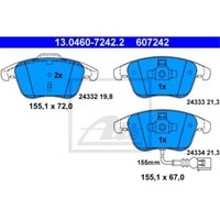 ATE BremsbeläGe Bremsbelegsatz Vorne FüR VW Tiguan Sharan Audi Q3 Alhambra