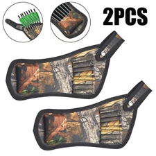 2X Crossbow Arrow Quiver Bag 8Holes Pouch Holder Waist Hip Belt Portable Hunting