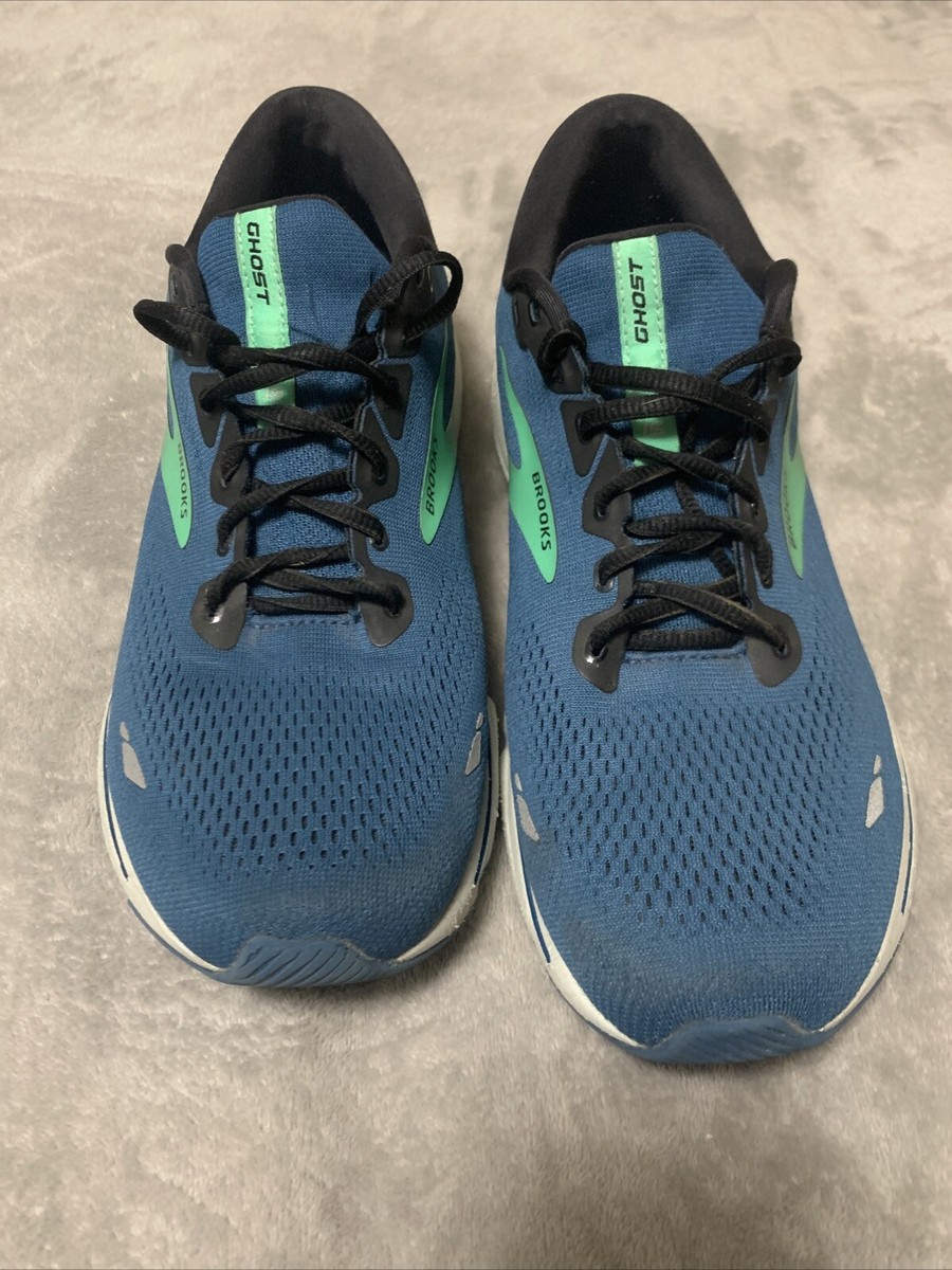 Brooks Ghost 15 Running Shoes Mens Size 12.5 (D) Medium Blue Green 1103931d462 Brooks Ghost 15 1103931D462 Blue Running Shoes Sneakers Mens  main image 3