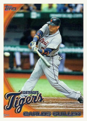 2010 Topps #526 Carlos Guillen NM-MT Tigers ID:71908