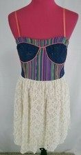 Flying Tomato Spaghetti Straps Lace dress Size M