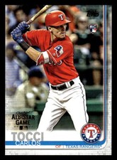 2019 Topps #649 Carlos Tocci All-Star Game Game Foil Stamp Extra 35% Off 4+