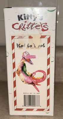 Rare Kitty s Critters Dragon Hot To Trot Porcelain Figure 5 Inch