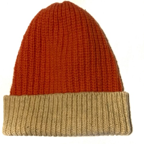 Gap OS Beanie Hat Coral \u0026 Tan Lambs 