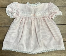 Cutest One Vintage Pink Dress w/Lace Ruffles Lacey Size 24Months