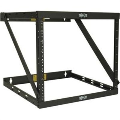 Tripp Lite 8U/12U/22U Expandable Wall-Mount 2-Post Open Frame Rack, Adjustable N