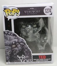 FIGURA CABEZA BOBBLE FUNKO POP TED HOMBRE LOBO DE NOCHE MARVEL DE LUJO 1274