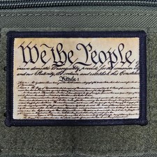 We The People Patch Constitution Moral Tactical Army Usa Flag Hook Loop We The People Patch Constitution Moral Tactical Army Usa Flag Hook Loop