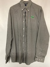 Sale Large Cutter & Buck MARSHALL UNIVERSITY football long sleeve Dress SHIRT