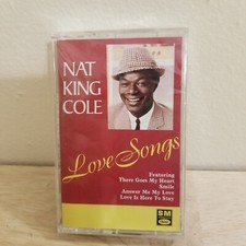 VINTAGE NAT "KING" COLE -LOVE SONGS CASSETTE TAPE , FACTORY SEALED 