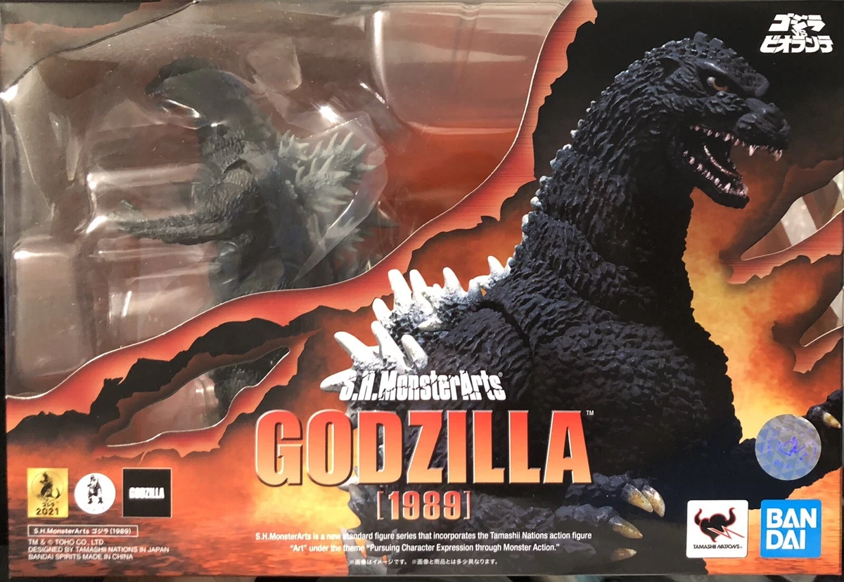 SH MONSTER ARTS 1989 GODZILLA (vs BIOLLANTE) 2021 BANDAI NEW MIB