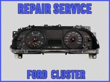 FORD SUPER DUTY F250 F350 F450 F550 2005-2007 INSTRUMENT CLUSTER REPAIR SERVICE