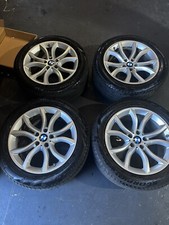 Oem Bmw Wheel And Tire Set. Please See Descriptionone Tire Is Bad.