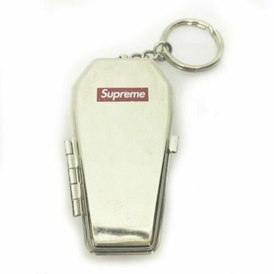 supreme coffin keychain