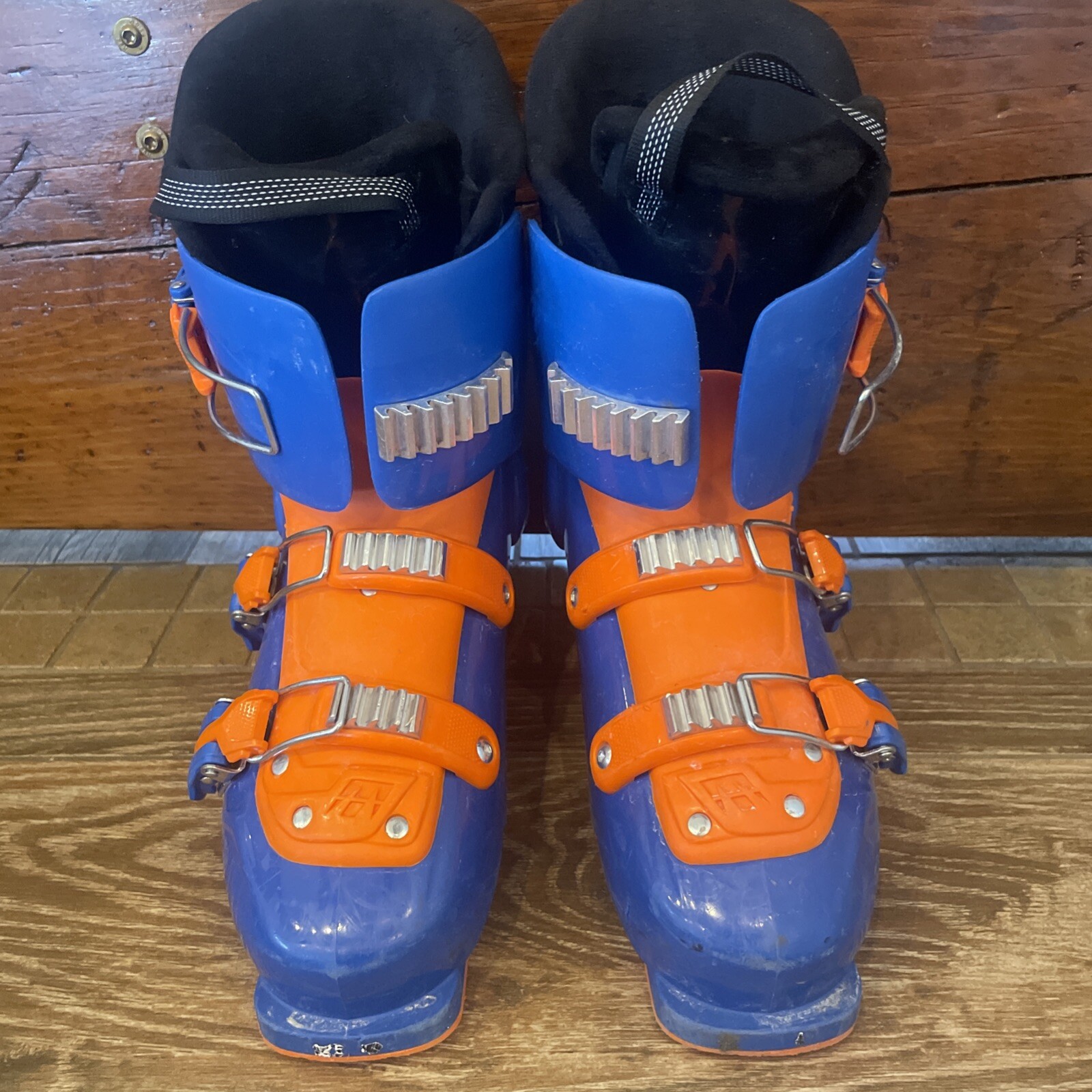 SALOMON Scarponi da sci usati Tecnica Mach Sport RT 100 blu arancione 25 5