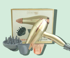 INFINITIPRO BY CONAIR Frizz Free Pro Hair Dryer, 2x Shine, 3x Frizz Control