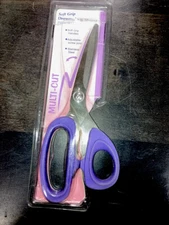 Tacony Soft Grip Dressmaking Shears Adjustable Screw Joint Stainless Steel