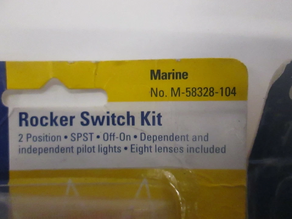 Cole Hersee 摇杆开关套件,M-58328-104,全新,3 件装 — 第 2/3 张图片
