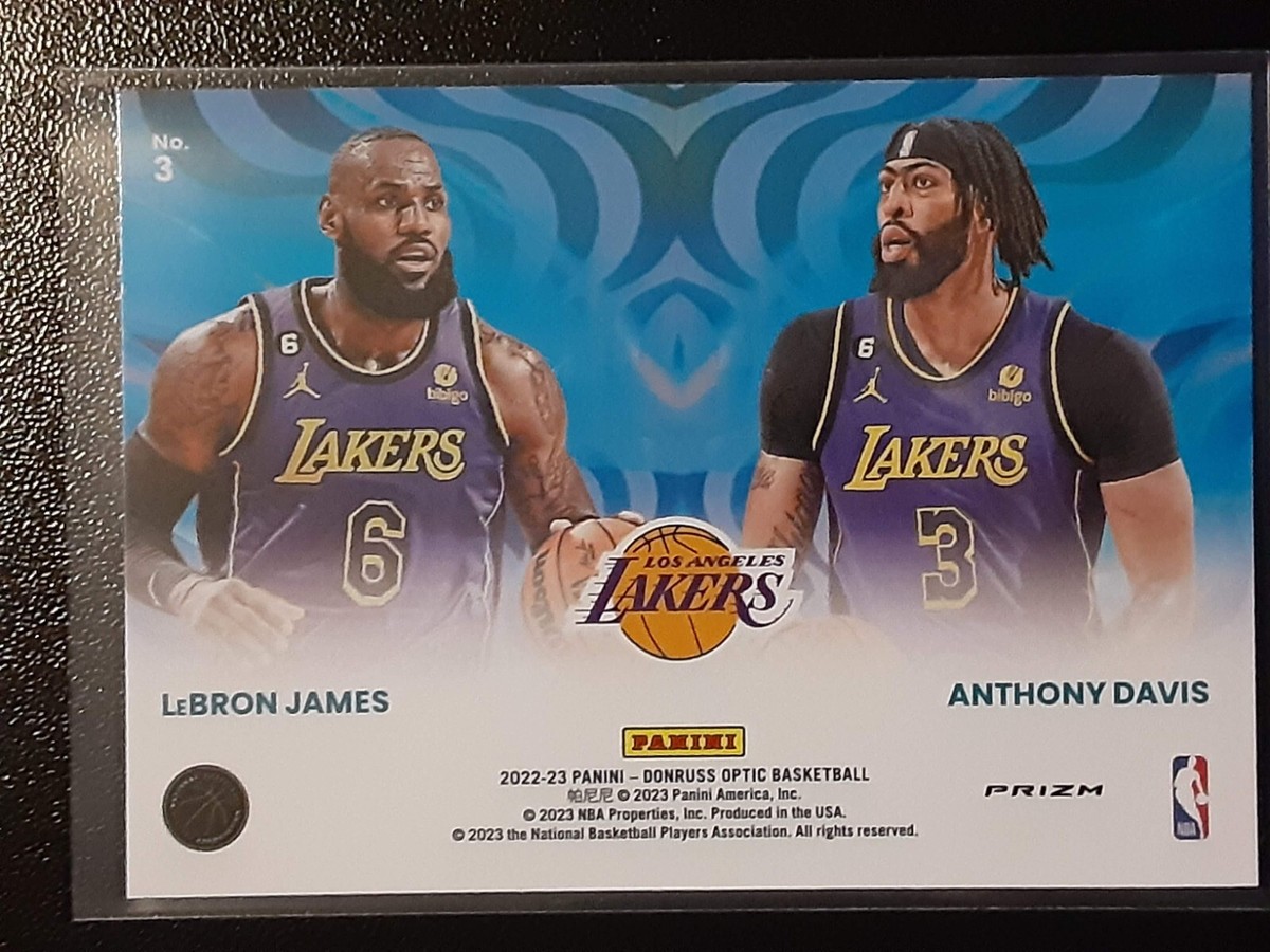 2022-23 Donruss Optic Optical Illusions Holo Prizm #3 Lebron James
