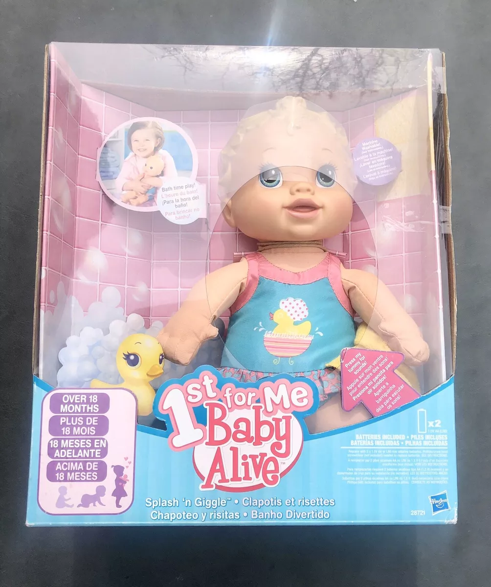 Baby alive bath store doll