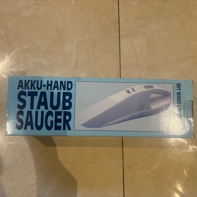 Quigg Akku-Handstaubsauger Staubsauger Wand-Ladestation Weiß