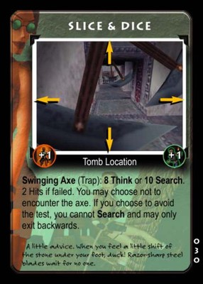Tomb Raider CCG Slice and Dice - Premier #30