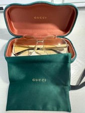 Lunettes de soleil aviateur GUCCI unisexes portées par BTS V Fashion Accessor...