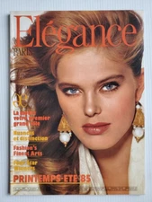1985 ELEGANCE Paris Renee SIMONSEN Linda Evangelista Kirsten Allen Carrie Nygren